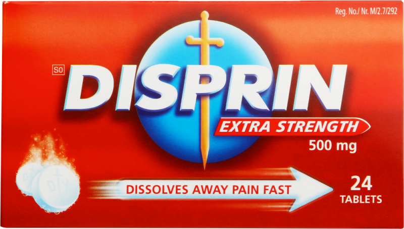 DISPRIN ES 500mg Tabs 24