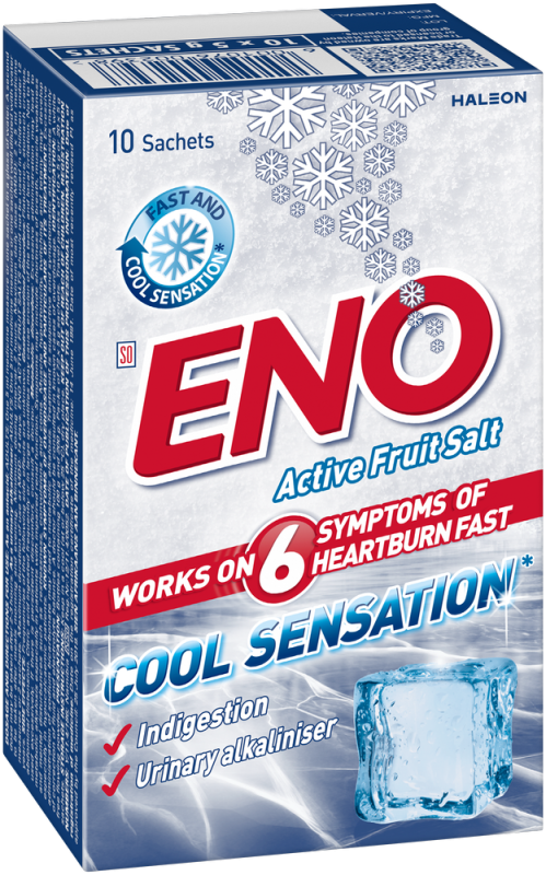 ENO Cooling Active Fruit Salts 10's