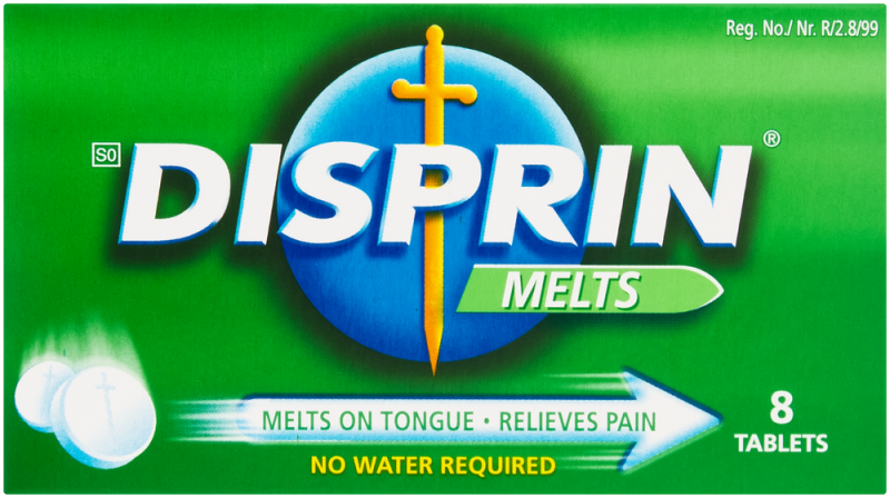 DISPRIN Melts 8