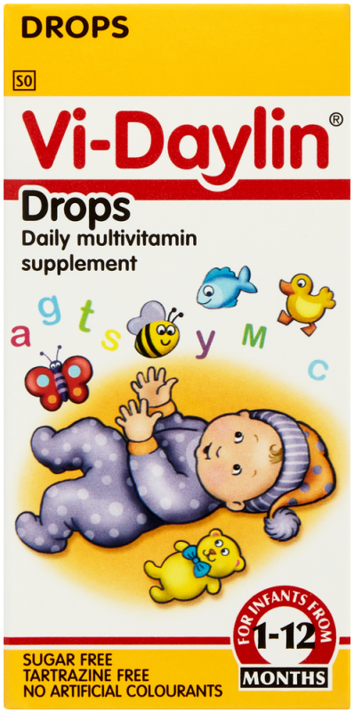VI-DAYLIN MULTIVITAMIN DROPS 25ML