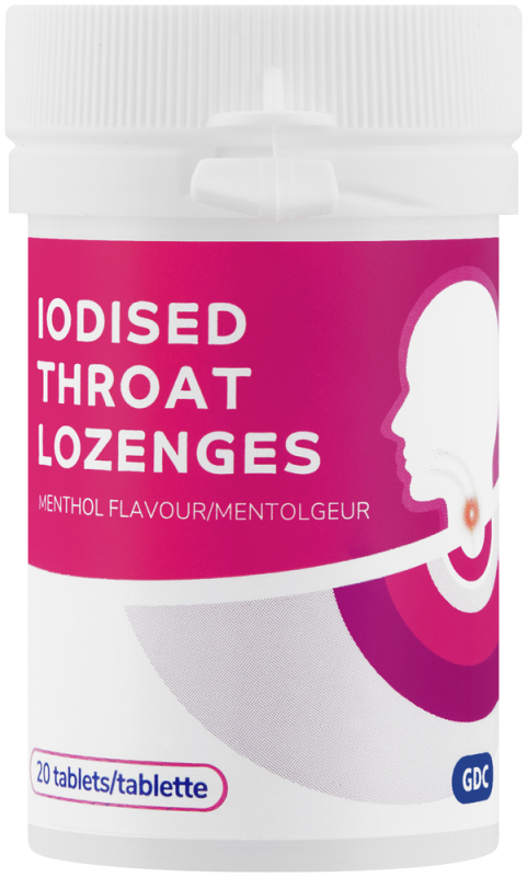 IODISED Throat Loz 20 Gulf