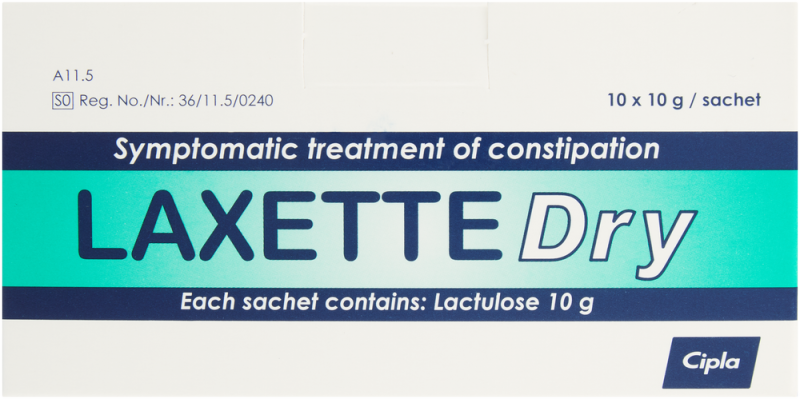 LAXETTE DRY 10G SACHET 10 *LT OOS*
