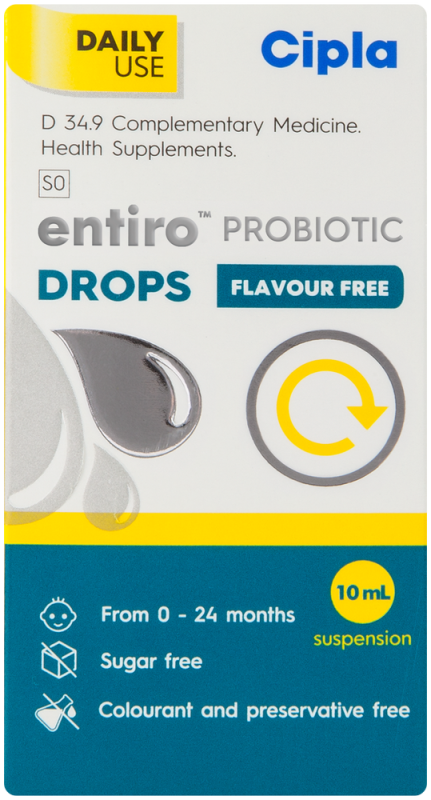 ENTIRO PROBIOTIC DROPS 10ML
