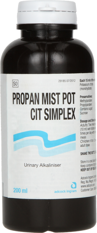 MIST POT CIT S/X 200ML PROPAN