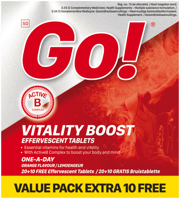 GO! VITALITY BOOST Eff 30 Value Pack