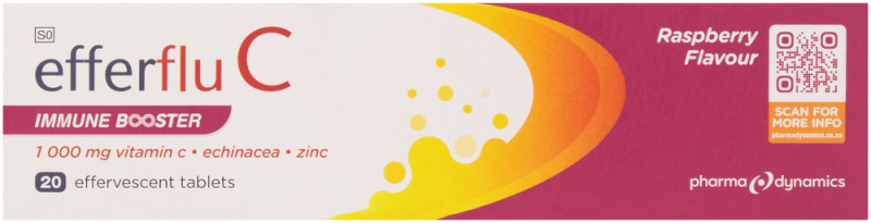 EFFERFLU IMMUNE BOOST RASPBERRY EFF 20