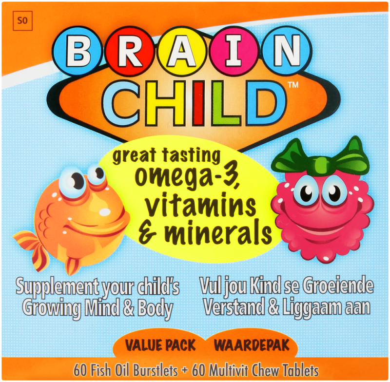 BRAINCHILD MULTI/FISH CHEW COMBO 120 BIO