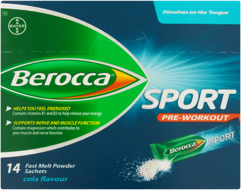 BEROCCA SPORT POWD SACHET 14
