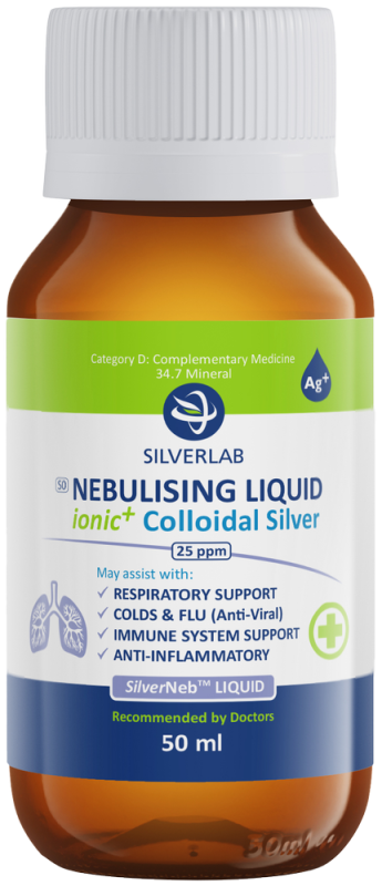 COLLOIDAL SILVER Nebulising Liq 50ml